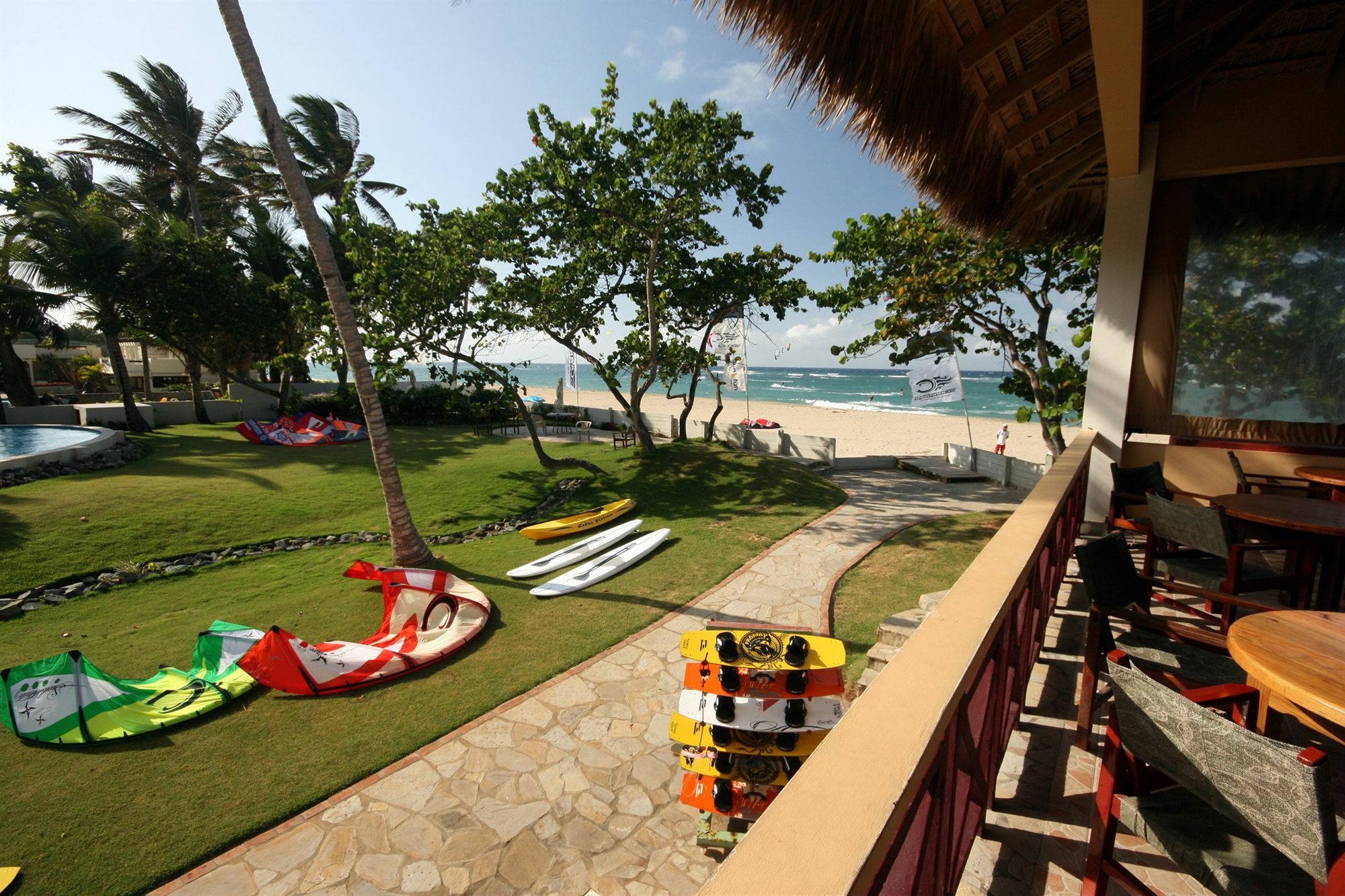 Agualina Kite Resort Cabarete Buitenkant foto